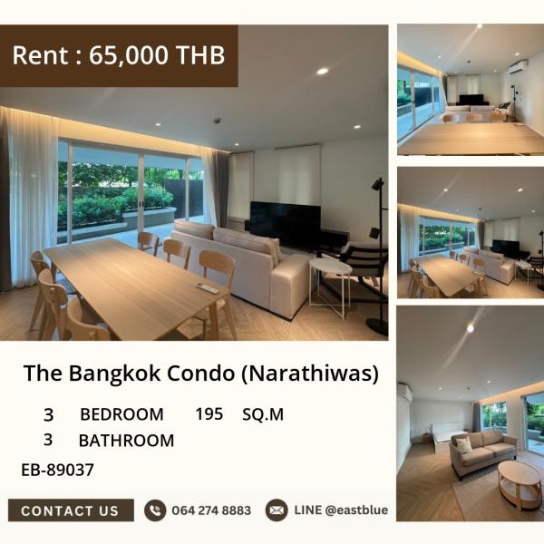 20/07/2026, 🏡 ขายด่วน! คอนโดสุดหรูย่านนราธิวาส 3 ห้องนอนใหญ่ 195 ตร.ม.

🔥 เพียง 65,000 บาท/เดือน ใกล้ BTS ช่องนนทรี สไตล์ Luxury Living! 0642748883
