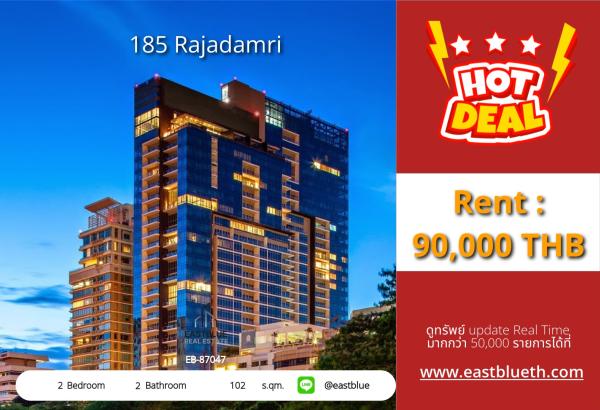 15/10/2026, รวมค่าโอน🏡 คอนโดหรู 185 ราชดำริ วิวสวย ใจกลางเมือง!

🔥 2 ห้องนอน 102 ตร.ม. เริ่ม 37 ล้าน ใกล้ BTS ราชดำริ 0642748883