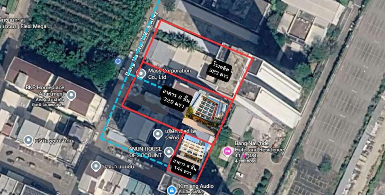 ที่ดินบางนากม.6 / 323 ตร.วา (ขาย), Land at Bang Na KM 6. / 323 Square Wa (FOR SALE) POON301 ที่ดินบางนากม.6 / 323 ตร.วา (ขาย), Land at Bang Na KM 6. / 323 Square Wa (FOR SALE) POON301