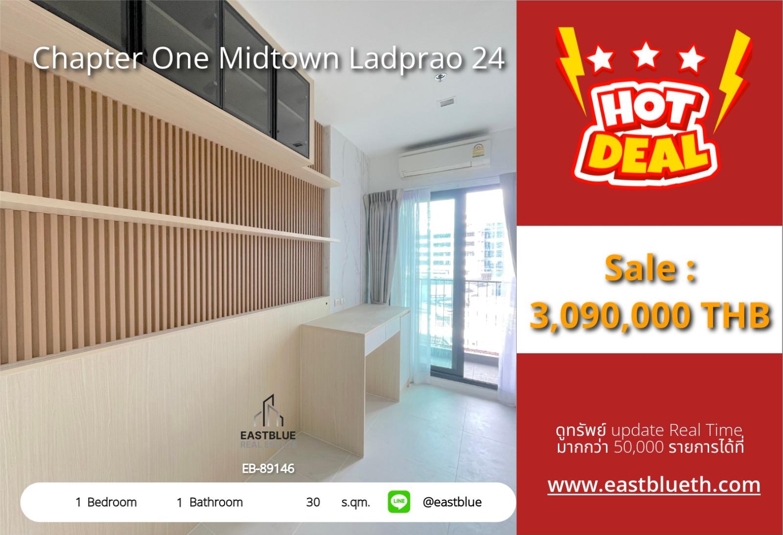 05/10/2026, 🏙️ Elevated Living in Midtown Ladprao - 30sqm Condo for ฿3.09M 0642748883