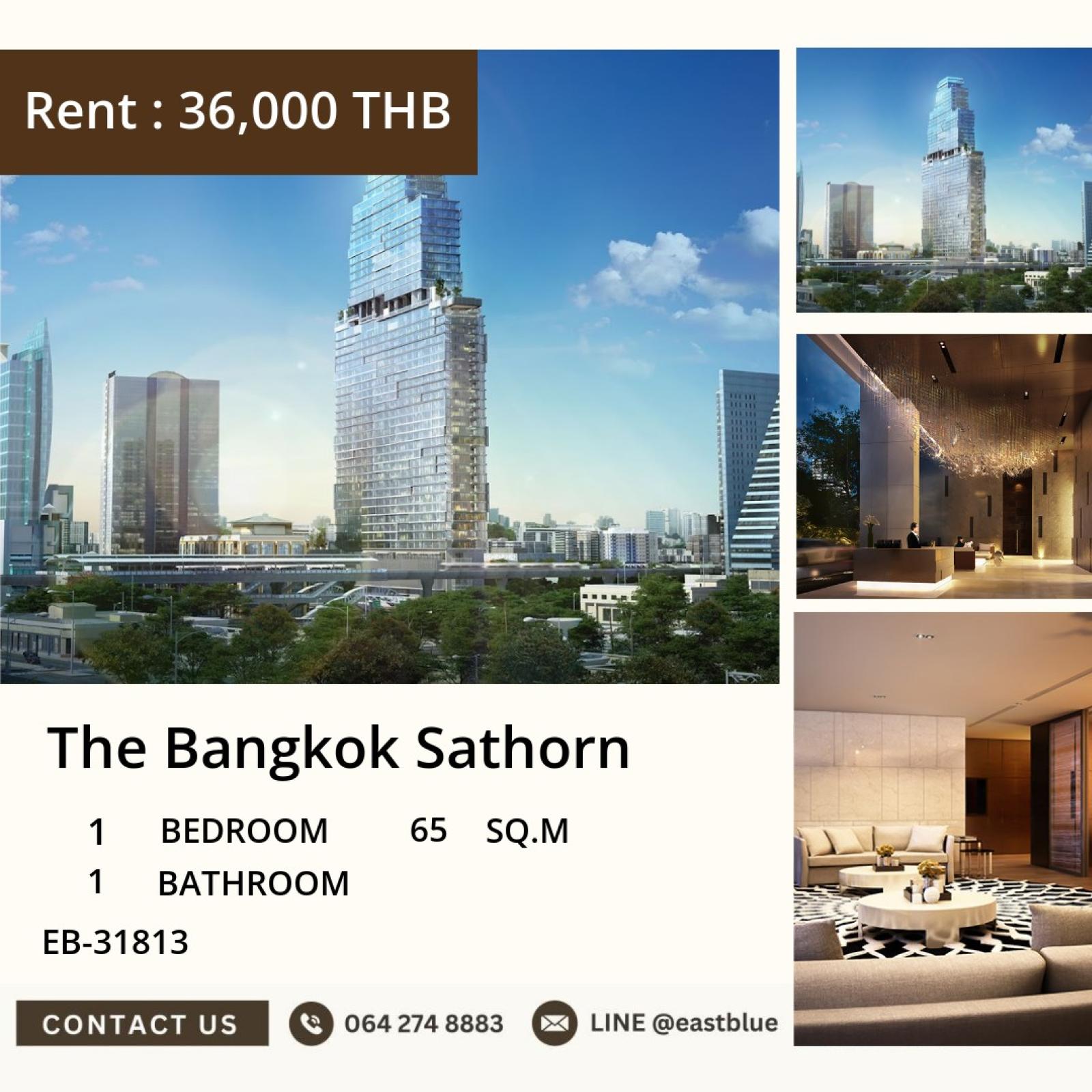 19/08/2026, 🛖 Luxury 1-Bed Condo | The Bangkok Sathorn 💰
Spacious 65sqm Unit | 36,000 THB/Month 🏢 0642748883 19/08/2026, 🛖 Luxury 1-Bed Condo | The Bangkok Sathorn 💰
Spacious 65sqm Unit | 36,000 THB/Month 🏢 0642748883