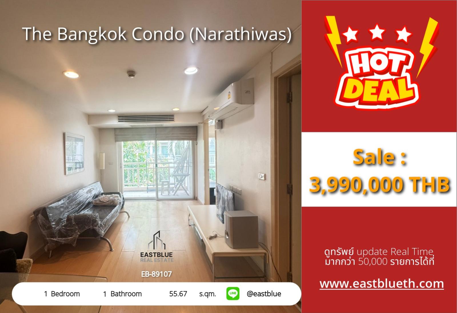 02/10/2026, For Sale: The Bangkok Condo Narathiwas, 1-bed 55.67 sqm near BTS Chong Nonsi 🏙️ 0642748883 02/10/2026, For Sale: The Bangkok Condo Narathiwas, 1-bed 55.67 sqm near BTS Chong Nonsi 🏙️ 0642748883