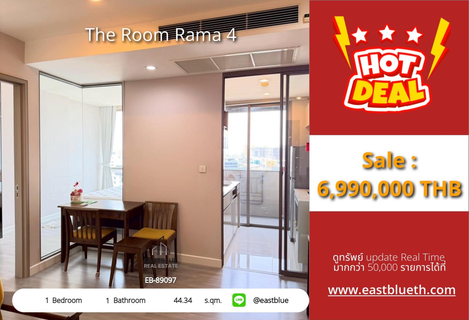 05/10/2026, รวมค่าโอน🏙️ ขายด่วน! คอนโดสุดหรูย่านพระราม 4 วิวสวย ทำเลปัง

🔥 The Room Rama 4 เพียง 6.99 ล้าน เริ่มต้นชีวิตคอนโดมิเนียม 0642748883