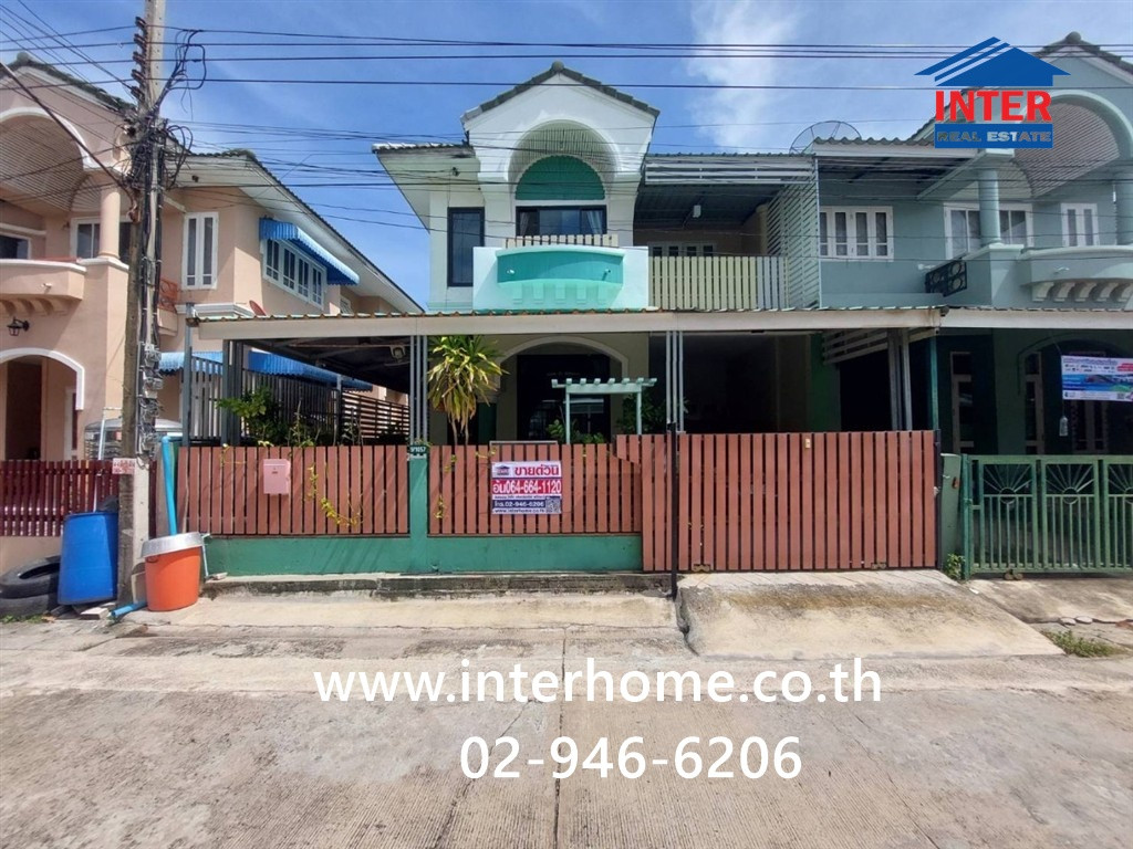 บ้านเเฝด 2 ชั้น 36 ตร.ว. หมู่บ้านลัลลี่วิลล์ ซอยมังกรขันดี ถนนเทพารักษ์116 ถนนแพรกษา เมืองสมุทรปราการ สมุทรปราการ – รูปที่ 2