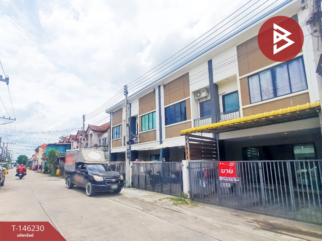 Townhouse for sale Sap Thani Village, Rangsit-Khlong 8, Thanyaburi, Pathum Thani – รูปที่ 3