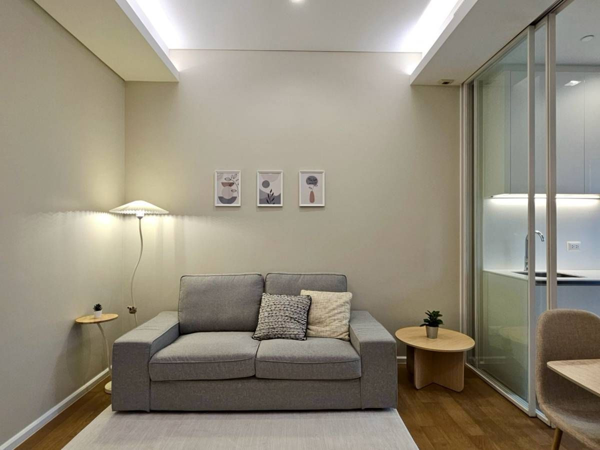 “ห้องใหม่แต่งครบ ดีไซน์สวย วิวสวนจตุจักร เข้าอยู่เป็นคนแรก”For Rent : The saint Residence Ladprao ห้องชั้นสูง – รูปที่ 4