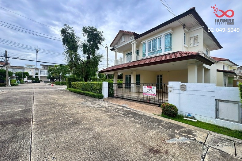 2-story detached house for sale, corner house, 72 sq m, Thanasiri Village, Ratchaphruek, Thanam Non, Bang Si Mueang, Nonthaburi. 2-story detached house for sale, corner house, 72 sq m, Thanasiri Village, Ratchaphruek, Thanam Non, Bang Si Mueang, Nonthaburi.