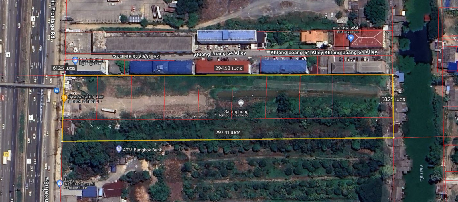 Land for sale, 10 rai 2 ngan 68 sq m, next to Phahon Yothin Road, Khlong Luang, Pathum Thani, near Future Park Rangsit, suitable for investment and project development. Land for sale, 10 rai 2 ngan 68 sq m, next to Phahon Yothin Road, Khlong Luang, Pathum Thani, near Future Park Rangsit, suitable for investment and project development.