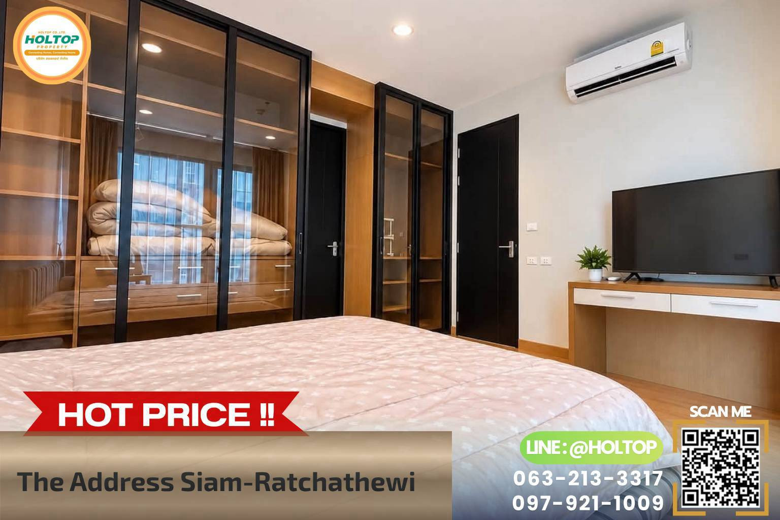 #L1053🎉 220769 Condo for Rent The Address Siam-Ratchathewi #L1053🎉 220769 Condo for Rent The Address Siam-Ratchathewi