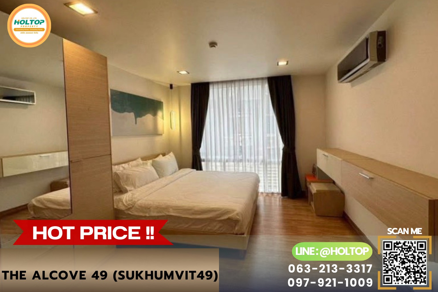 #R10646 🎉 220769 ให้เช่าคอนโด The Alcove 49 (Sukhumvit49) #R10646 🎉 220769 ให้เช่าคอนโด The Alcove 49 (Sukhumvit49)