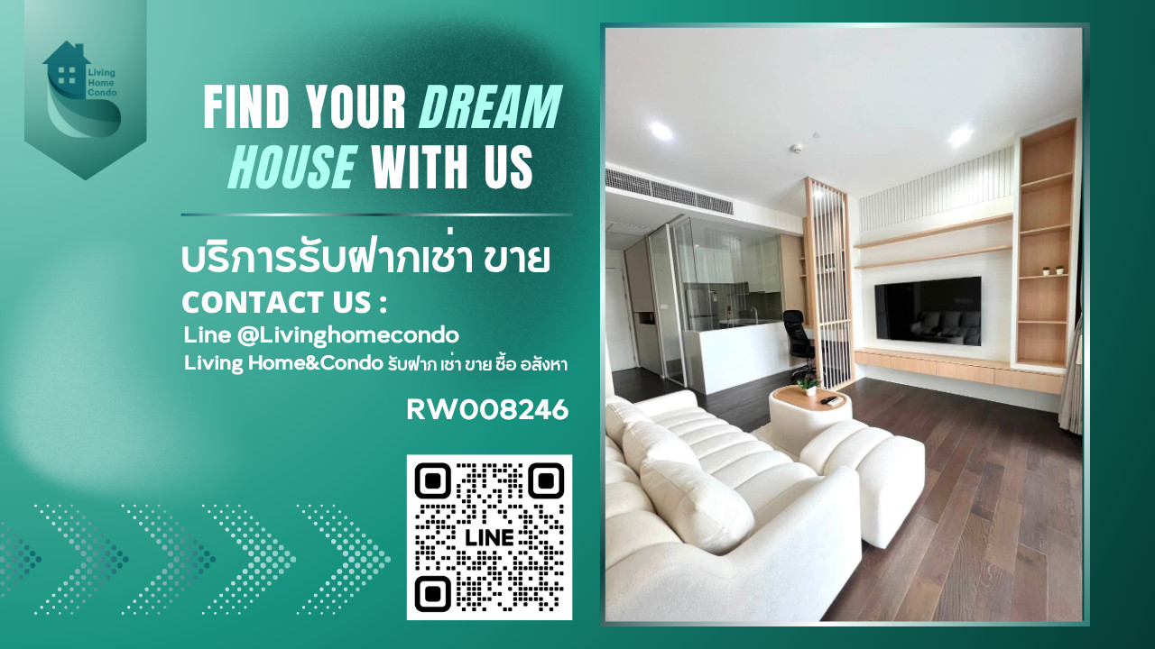 For rent: The Saint Residences, 2 bedrooms, high floor, Chatuchak Park view. Beautifully decorated room Fully furnished Ready to move in Location at Lat Phrao Intersection, convenient to travel -RW008246 For rent: The Saint Residences, 2 bedrooms, high floor, Chatuchak Park view. Beautifully decorated room Fully furnished Ready to move in Location at Lat Phrao Intersection, convenient to travel -RW008246