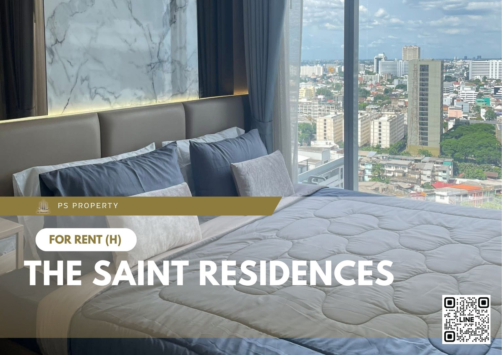 For Rent 🔥 The Saint Residences 🔥 Near MRT Phahon Yothin – Fully furnished and equipped with all appliances. For Rent 🔥 The Saint Residences 🔥 Near MRT Phahon Yothin – Fully furnished and equipped with all appliances.