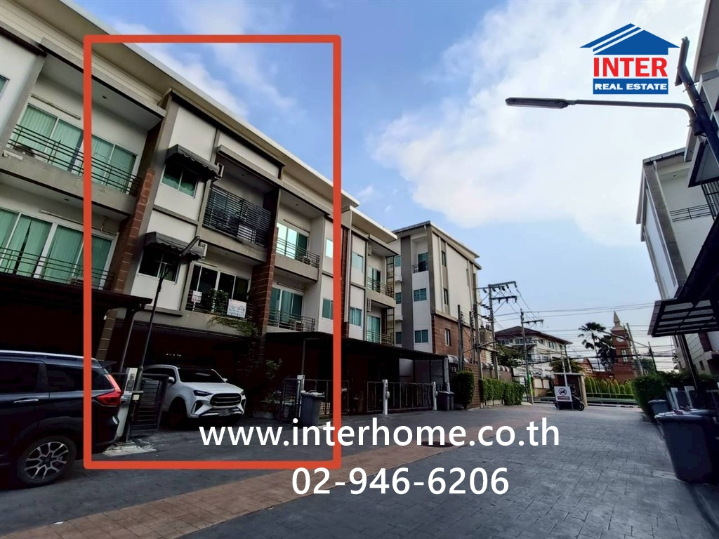 ทาวน์โฮม 3 ชั้น 21.6 ตร.ว. หมู่บ้านกานต์ศิริ รามอินทรา-นวลจันทร์ 48 ใกล้ซอยนวลจันทร์48 ถนนประดิษฐ์มนูธรรม ถนนนวลจันทร์ เขตบึงกุ่ม กรุงเทพมหานคร – รูปที่ 3