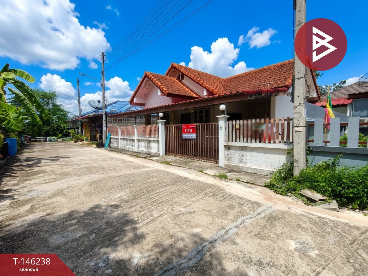 ขายบ้านเดี่ยว 1 ชั้น โครงการฟ้าใส 1 ราชบุรี ตรงข้ามค่ายบุรฉัตร – รูปที่ 2