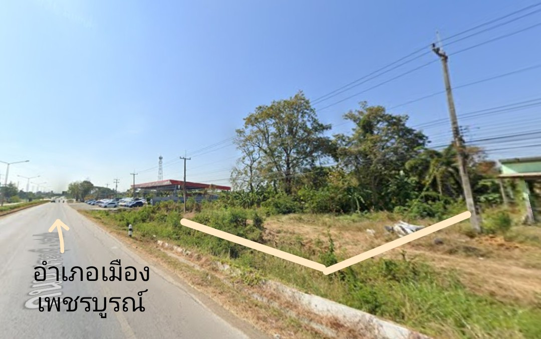 Land for sale in Phetchabun, large plot 25-1-33.9 rai, Mueang District, Na Ngua Subdistrict, next to Road 21, near the entrance to Khao Kho. – รูปที่ 3