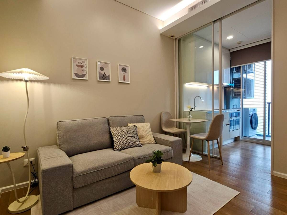“ห้องใหม่แต่งครบ ดีไซน์สวย วิวสวนจตุจักร เข้าอยู่เป็นคนแรก”For Rent : The saint Residence Ladprao ห้องชั้นสูง – รูปที่ 2