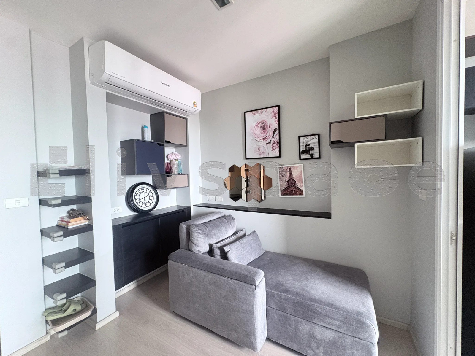 ▚ L08C02ツ ให้เช่า: Rhythm Sukhumvit 44/1 Studio (กั้นครัว) 33ตร.ม. บิวต์อินแน่น พร้อมจองลดเหลือ 20K✨ – รูปที่ 2