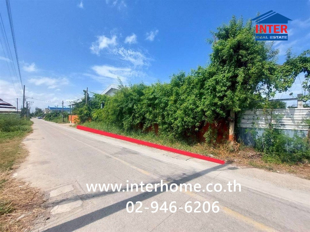 ที่ดินเปล่า 215 ตร.ว. ที่ดินเปล่า ตรงข้ามโรงพยาบาลจุฬารัตน์ 3 อินเตอร์ ซอยกู้พาราฝั่งใต้ ถนนเทพารักษ์ บางพลี สมุทรปราการ – รูปที่ 3