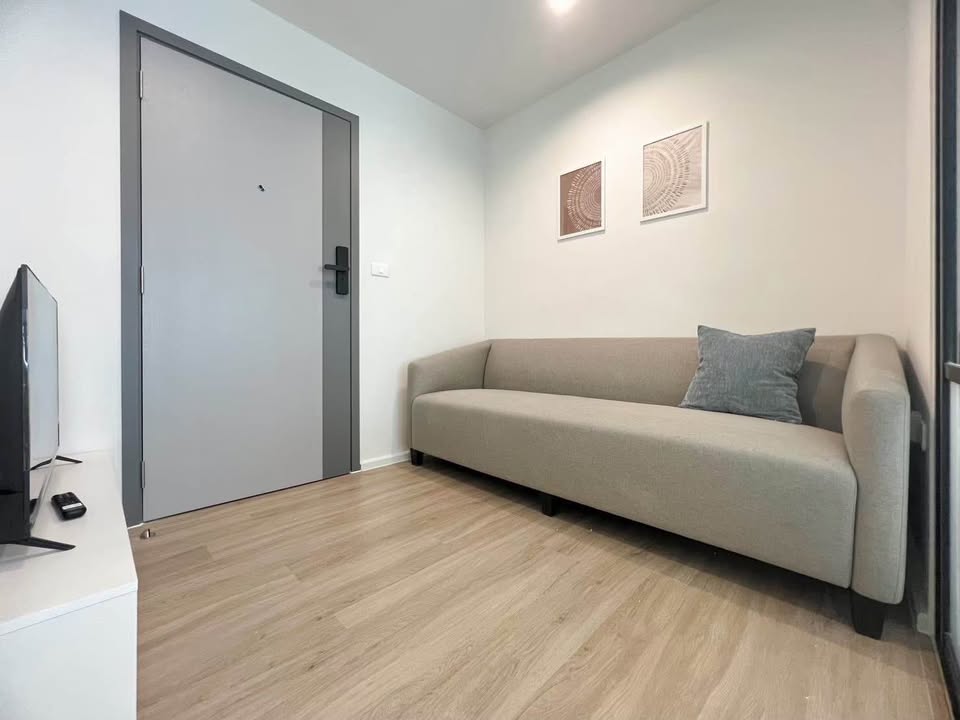 🏡 iCondo Activ Pattanakarn, 25 sq.m., brand new, ready to move in. Next to Kasem Bundit University, near Airport Rail Link Hua Mak.