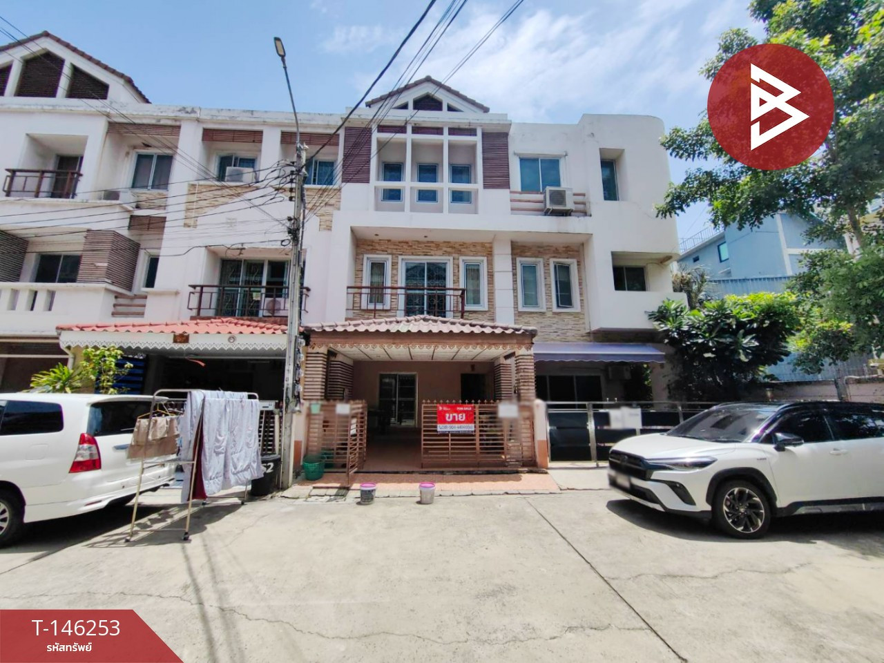 3-story townhome for sale, The Nature City Village, Phetkasem 69 (The Nature City), Nong Khaem, Bangkok