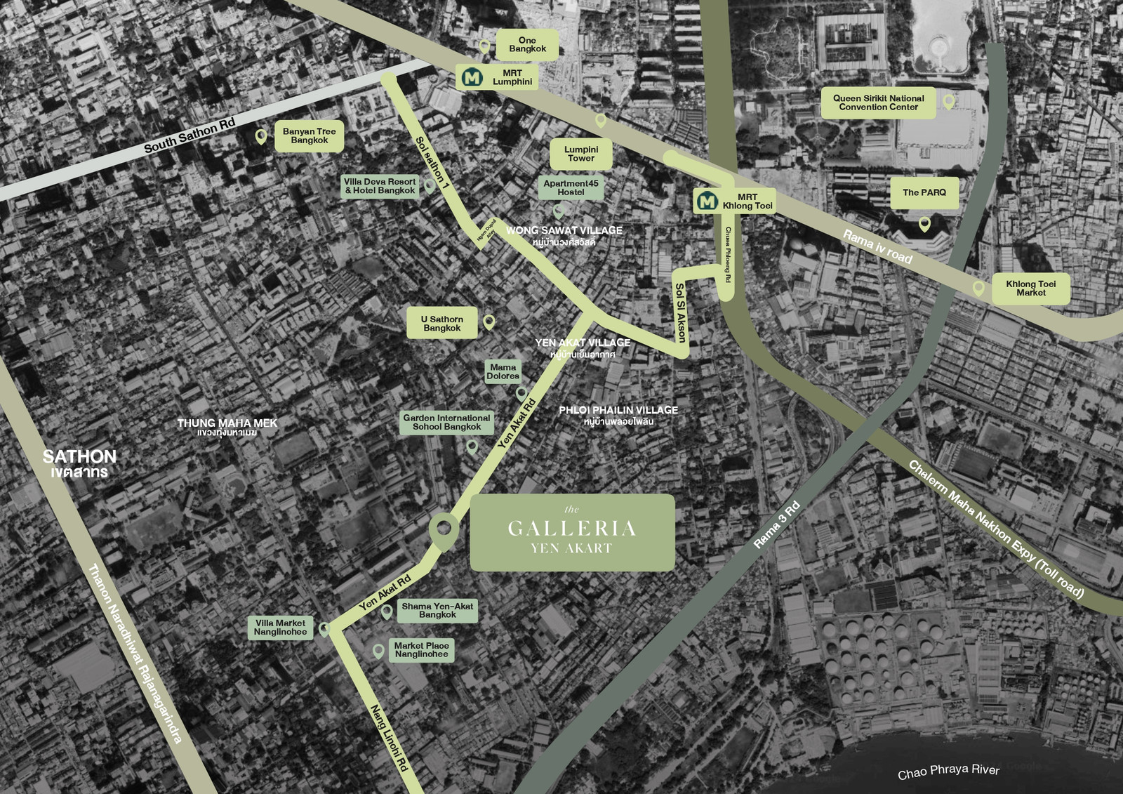 ให้เช่าพื้นที่ โครงการ The Galleria Yen Akart  – รูปที่ 4