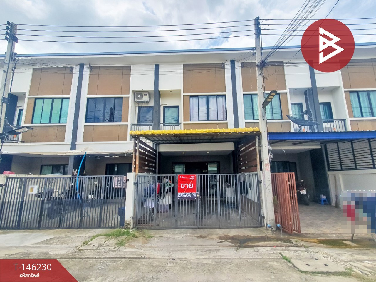 Townhouse for sale Sap Thani Village, Rangsit-Khlong 8, Thanyaburi, Pathum Thani – รูปที่ 2