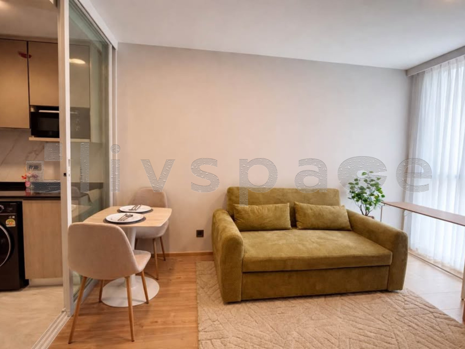 ▚ LL178ツ ให้เช่า: Chewathai Residence Thonglor 1 ห้องนอน 33ตร.ม. ห้องใหม่ บิวต์อินจัดเต็ม เป็นส่วนตัวสูง✨ – รูปที่ 2