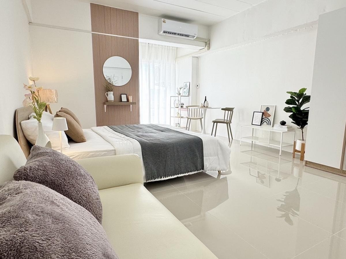 For sale with tenant Thanfa Residence, Soi Rewadee 15, near 2 BTS lines, Government Center Station and Ministry of Public Health.