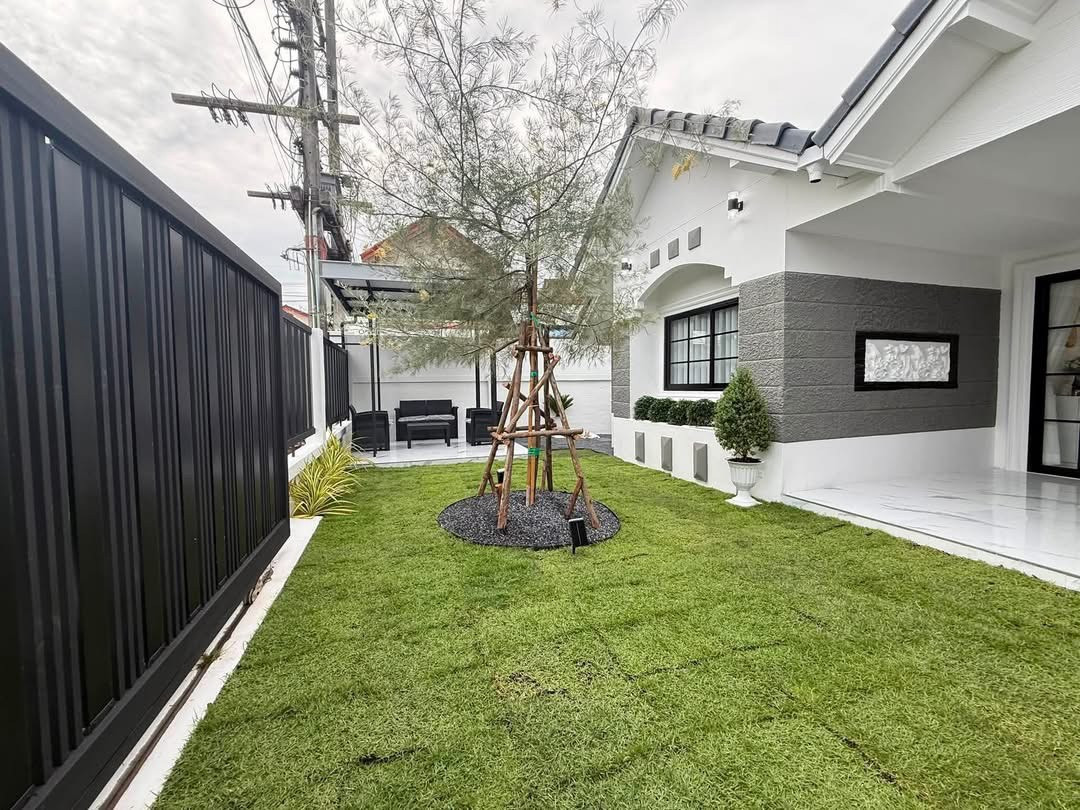 Single-storey detached house for sale, Pattaya, Nong Prue, 3 bedrooms, newly renovated, 60 sq m, near the railway road. and motorway – รูปที่ 3