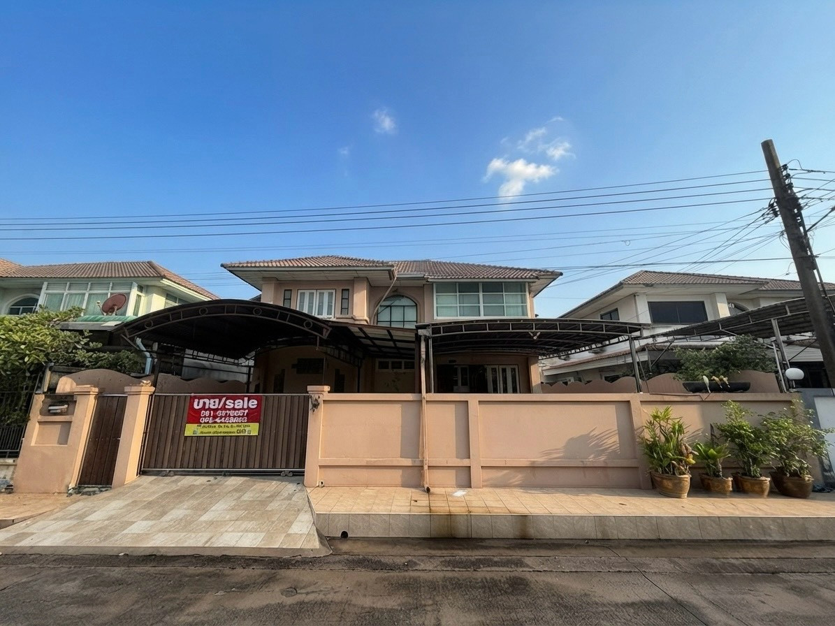 🏡 ขายบ้านเดี่ยวหลังใหญ่ พื้นที่กว้าง คุ้มค่าคุ้มราคา | คุณาลัย บางขุนเทียน–ชายทะเล