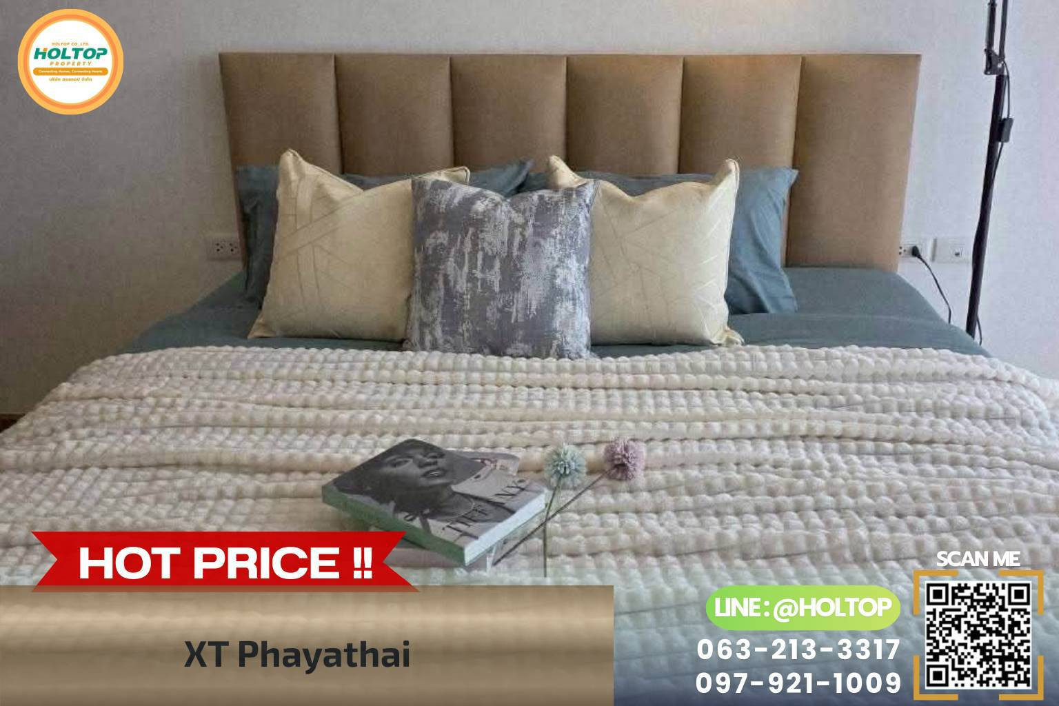 #L1057🎉 220769 Condo for Rent XT Phayathai #L1057🎉 220769 Condo for Rent XT Phayathai