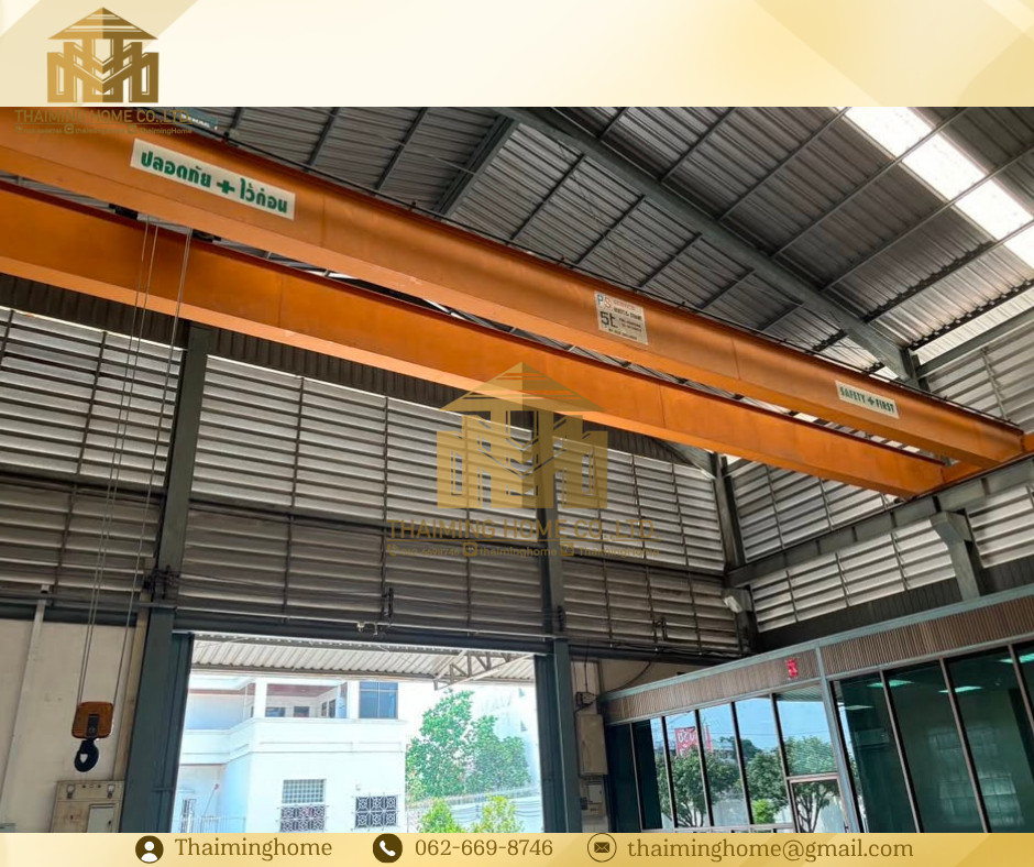 Warehouse for rent, 2,280 sq m., red area, with 5-ton crane, Bang Phli, Samut Prakan [TW5-3526] – รูปที่ 4