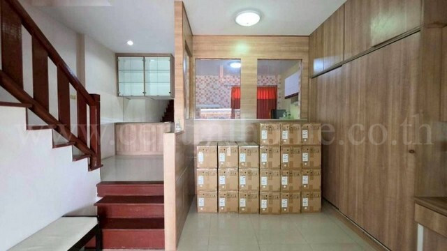 Townhouse, split level, Nawanit Village Pak Kret bypass road, back side, beautiful house, cheapest price. – รูปที่ 3