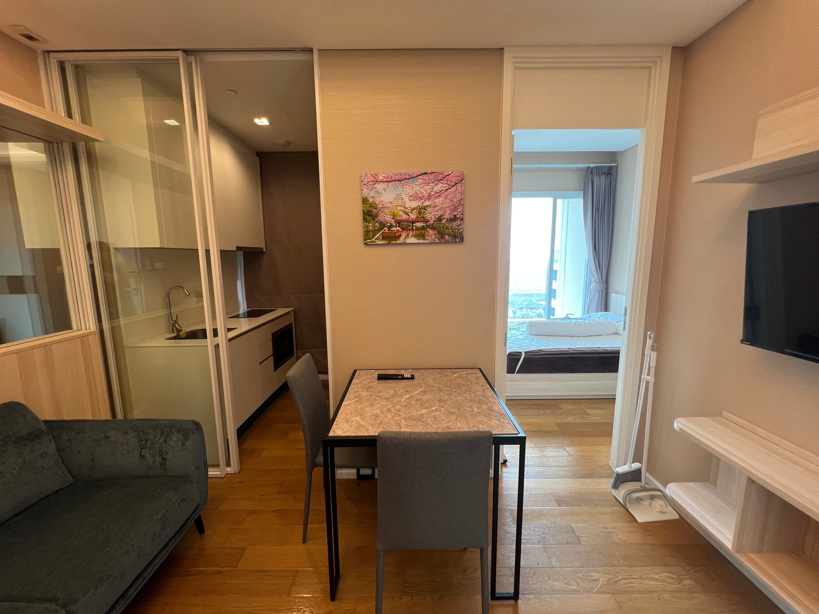 ให้เช่าถูกคอนโด The Saint Residences 1-Bed ชั้นสูง ห้องสวย ตกแต่งครบพร้อมอยู่ – รูปที่ 4