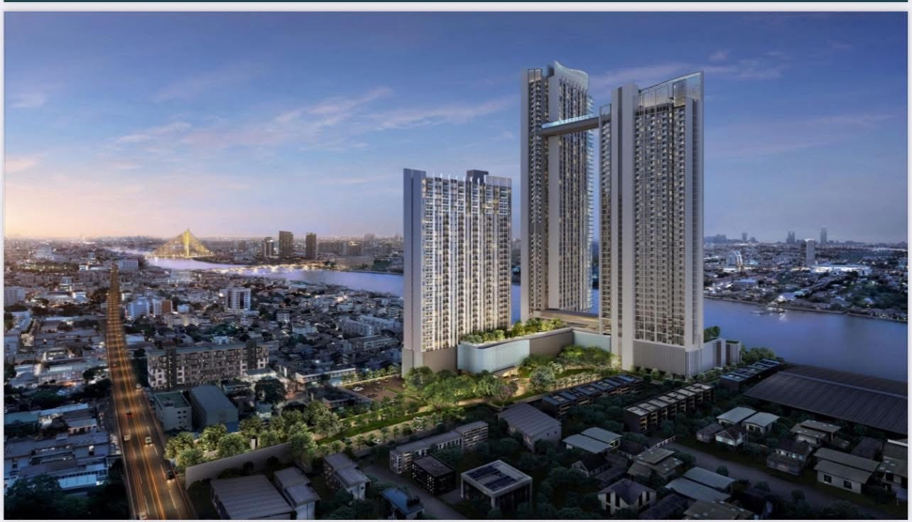 Open for reservations for rent in advance, January 1, 2027 at Chao Phraya, Building C, 25th floor, size 2 bedrooms, 70 sq m, view of Rama VIII Bridge, always open. Open for reservations for rent in advance, January 1, 2027 at Chao Phraya, Building C, 25th floor, size 2 bedrooms, 70 sq m, view of Rama VIII Bridge, always open.