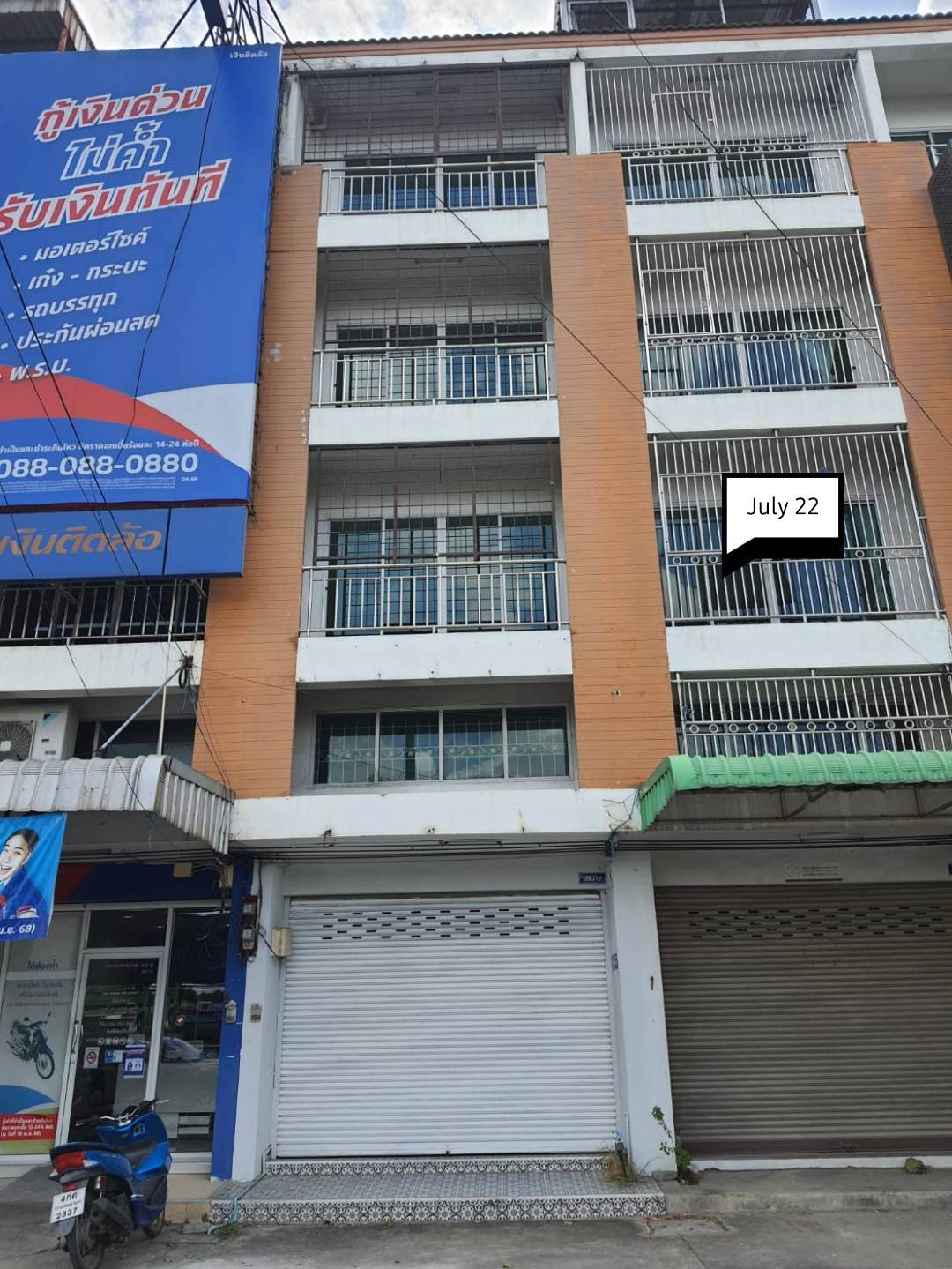 Phutthamonthon Sai Si Building for rent, 2 attached rooms, ready to move in, beautiful rooms.