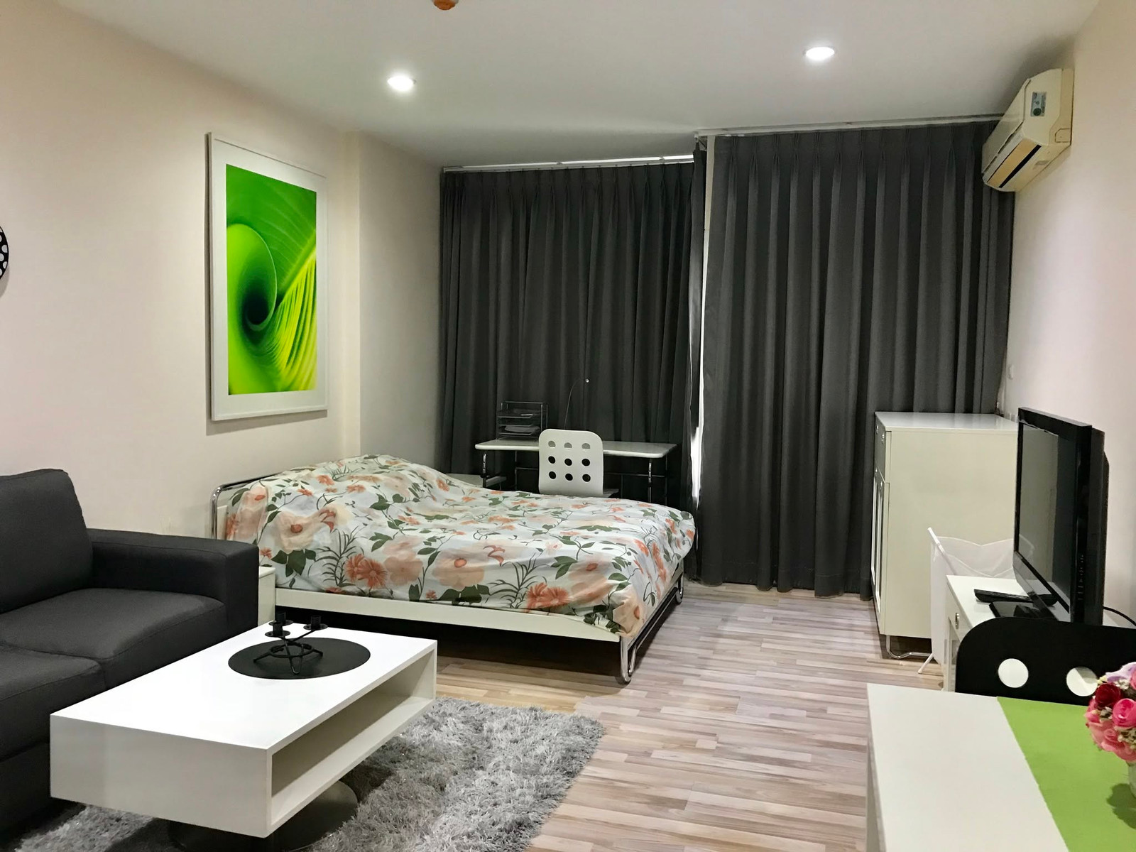 ปล่อยเช่าคอนโด งบ13ใบเทา ใกล้ MRT พระรามเก้าเพียง 50 เมตร PG Condo Rama IX – รูปที่ 3