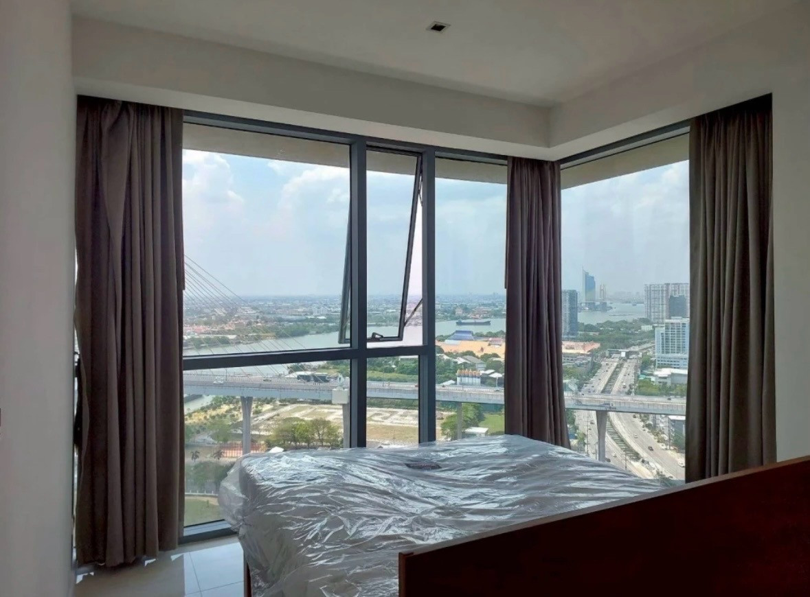 For Rent 🔥🔥 2 Bedrooms, 2 Bathrooms, 1 Maid's Room, 1 Thai Kitchen, 1 Open Kitchen, 1 Large Living Room, 1 Storage Room, with Balcony and Hallway. Ready to move in. Million Dollar View. – รูปที่ 3