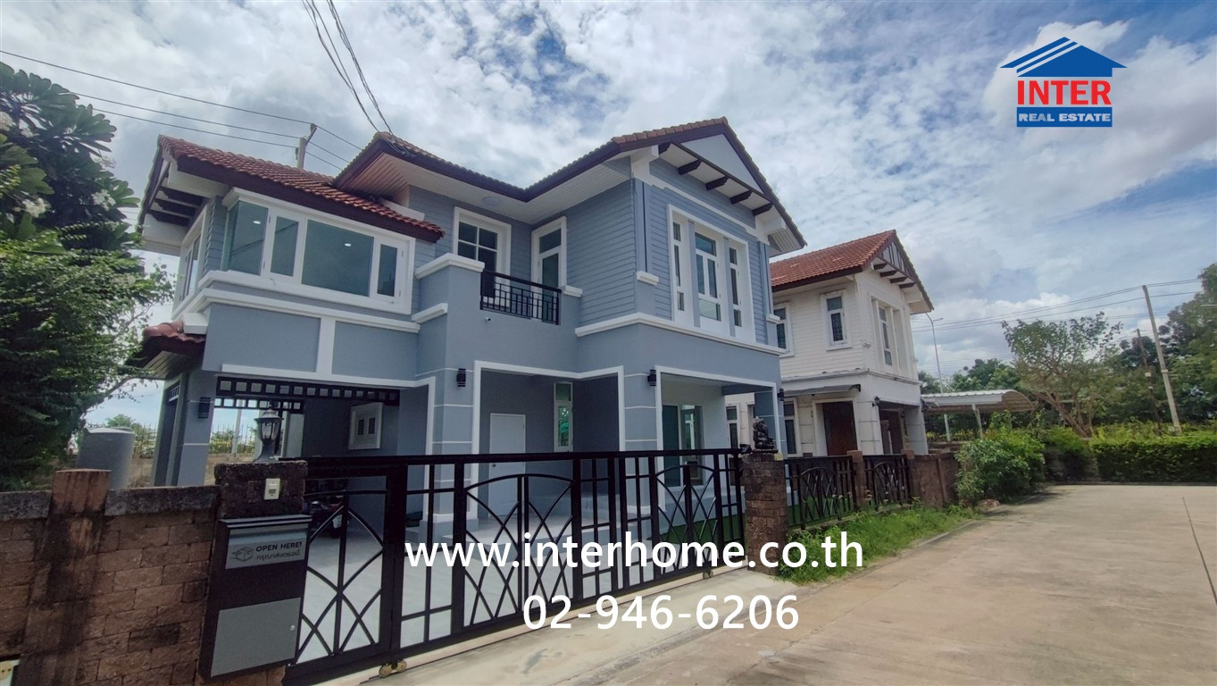 2-story detached house, 55.1 sq m, Thanasiri Village, Rattanathibet, Rattanathibet Road, Ratchaphruek Road, Kanchanaphisek Road, Bang Bua Thong, Nonthaburi. 2-story detached house, 55.1 sq m, Thanasiri Village, Rattanathibet, Rattanathibet Road, Ratchaphruek Road, Kanchanaphisek Road, Bang Bua Thong, Nonthaburi.