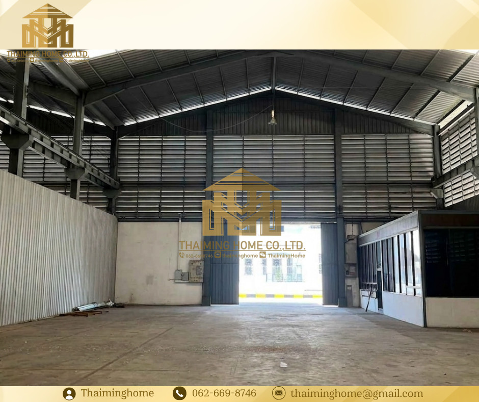Warehouse for rent, 2,280 sq m., red area, with 5-ton crane, Bang Phli, Samut Prakan [TW5-3526] – รูปที่ 2