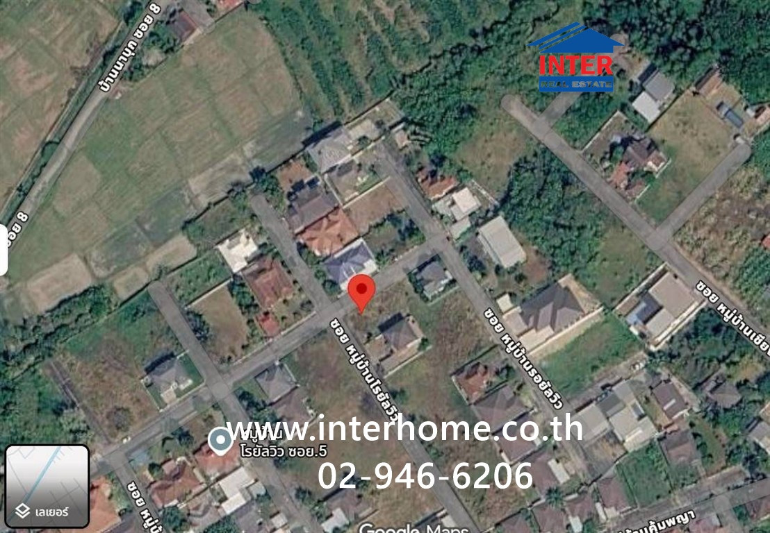 ที่ดินเปล่า 100 ตร.ว. หมู่บ้านโรยัล วิว ถนนเชียงใหม่-หางดง ถนนบ้านโขงขาว หางดง เชียงใหม่ – รูปที่ 2
