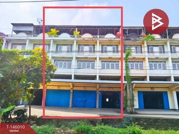 Commercial building for sale, 3 units, 3 and a half floors, area 71.4 sq m, Soi Wat Lao, Rama 2 Soi 51, Bangkok.