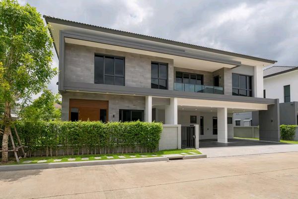 💫Luxury house for rent, The City Rama 5-Nakhon In 1💫⚡🔥Cheapest in the project🔥⚡🏡Large luxury detached house Simple, elegant, modern design, Rama 5-Nakhon In location✨Large luxury detached house. Wide usable space ✨Simple, elegant, modern design. Ready to 