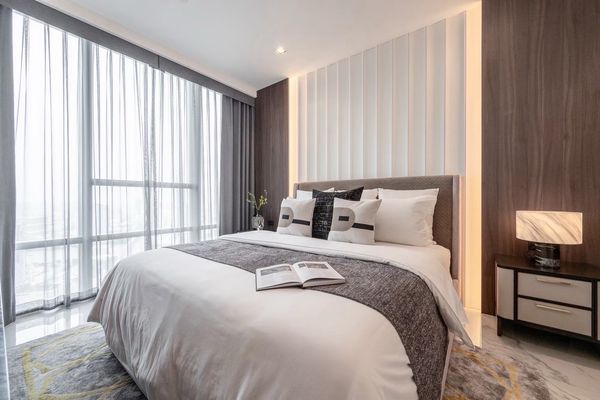 🏙️ The Bangkok Sathorn | ชั้น 46 วิวแม่น้ำเจ้าพระยา | 121.20 ตร.ม. พร้อมห้องทำงาน Private Lift และที่จอดรถ 2 คัน | 32.5 ล้านบาท