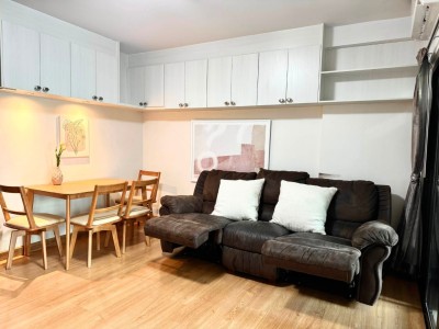 Supalai City Resort Bearing Station 57.5 ตร.ม. 2 ห้องนอน วิวสระ ใกล้ BTS แบริ่ง 450 ม.