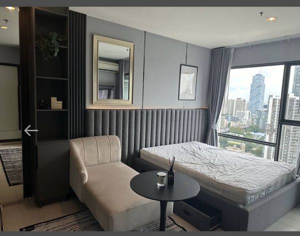 🏡 For rent Rhythm Asoke 1 | Beautiful room, ready to move in ✨ near MRT Rama 9 🚇 fully furnished 🛋️