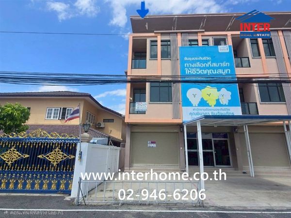 ทาวน์โฮม 3 ชั้น 26.5 ตร.ว. ทาวน์โฮม หลังโรงพยาบาลเปาโลสมุทรปราการ ซอยทรัพย์บุญชัย 33 ถนนศรีนครินทร์ ถนนเทพารักษ์ เมืองสมุทรปราการ สมุทรปราการ