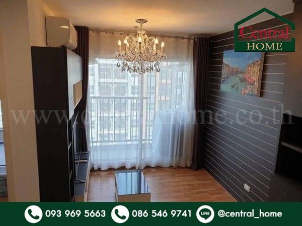 Condo The Trust Ngamwongwan, good location, private corner room, cheapest price in the project.