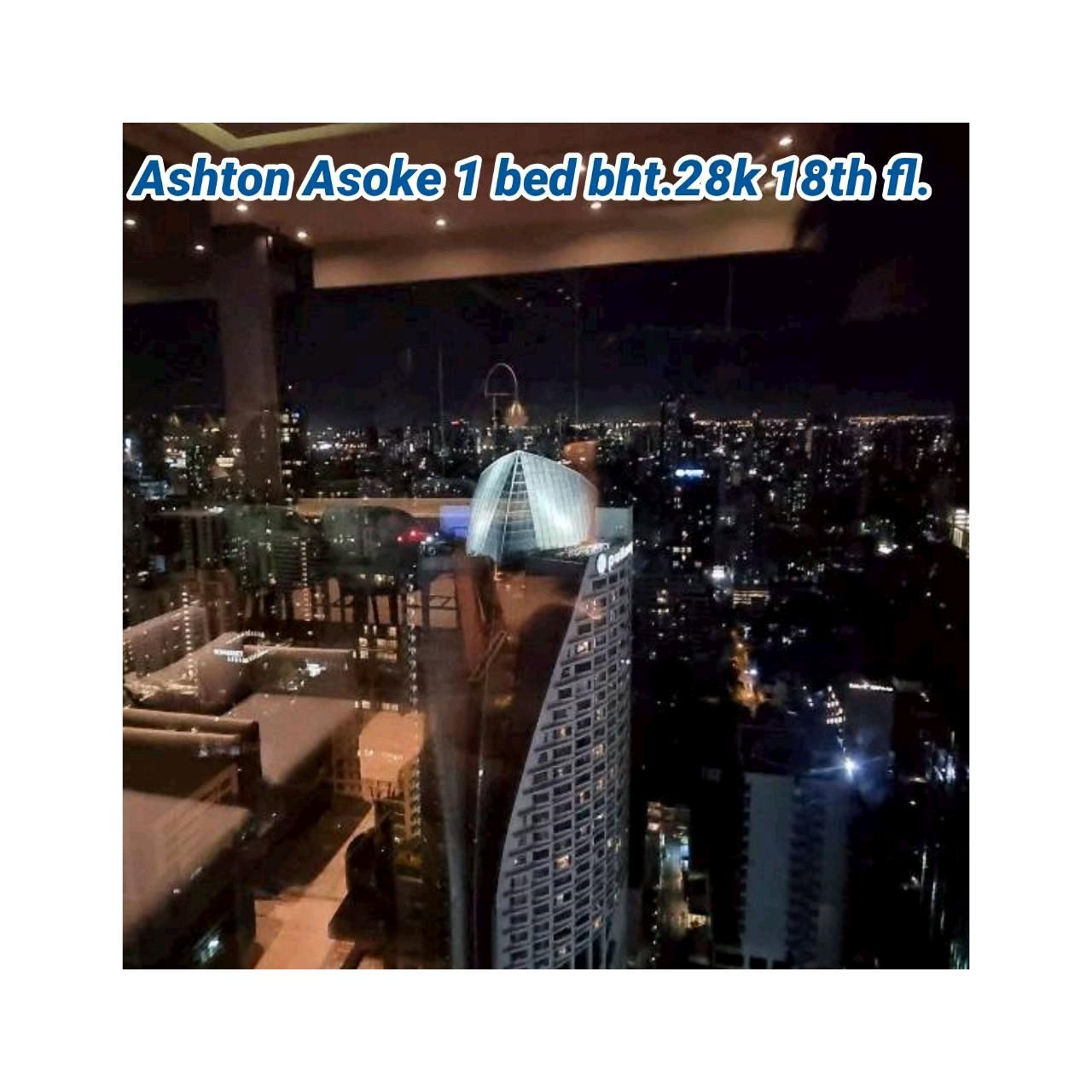 For Rent Ashton Asoke 1bed bht.28k For Rent Ashton Asoke 1bed bht.28k