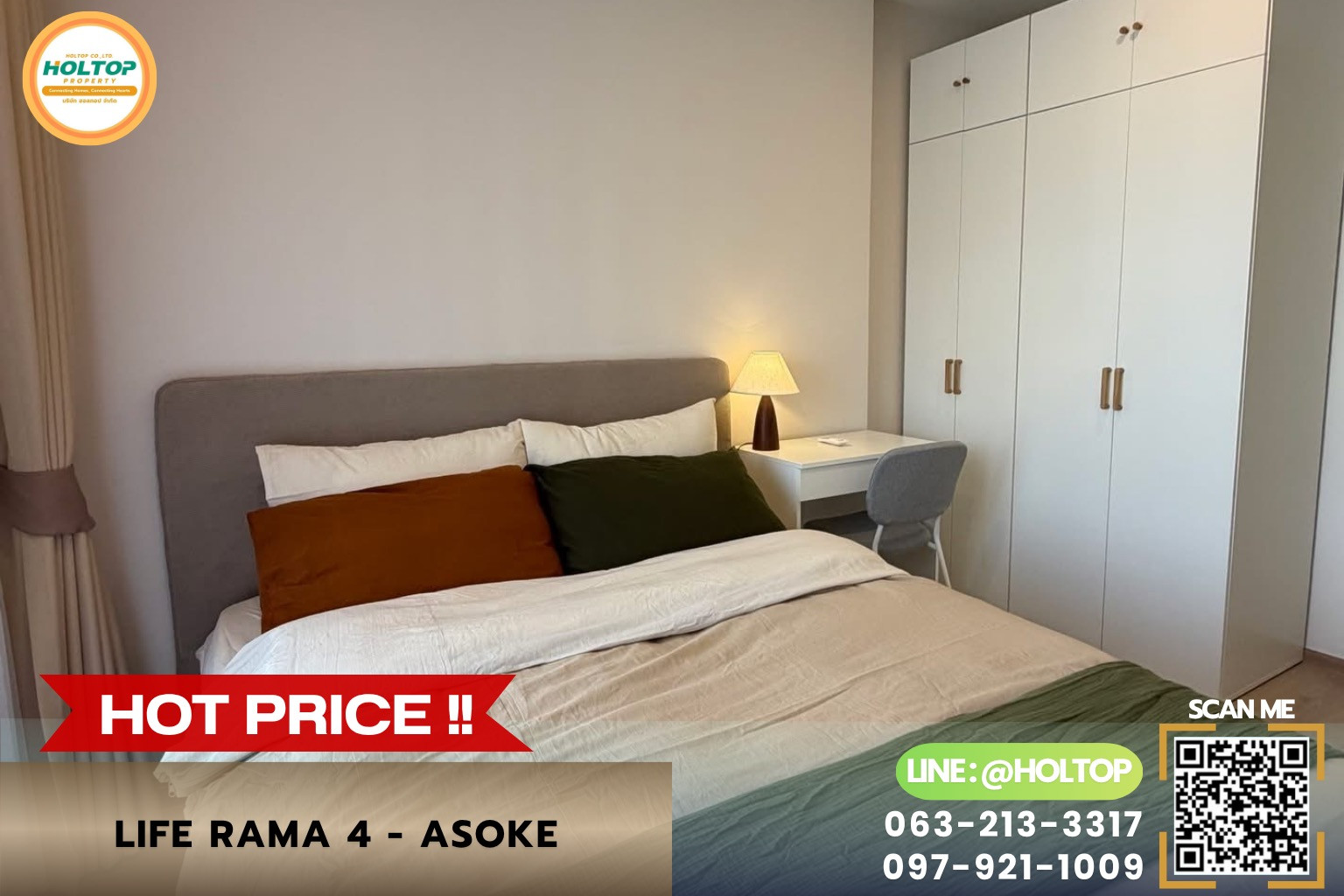 #R10674 🎉 250769 Condo for rent Life Rama 4 - Asoke. #R10674 🎉 250769 Condo for rent Life Rama 4 - Asoke.